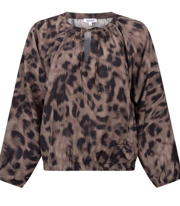 Zoso Blouse Maite - Espresso