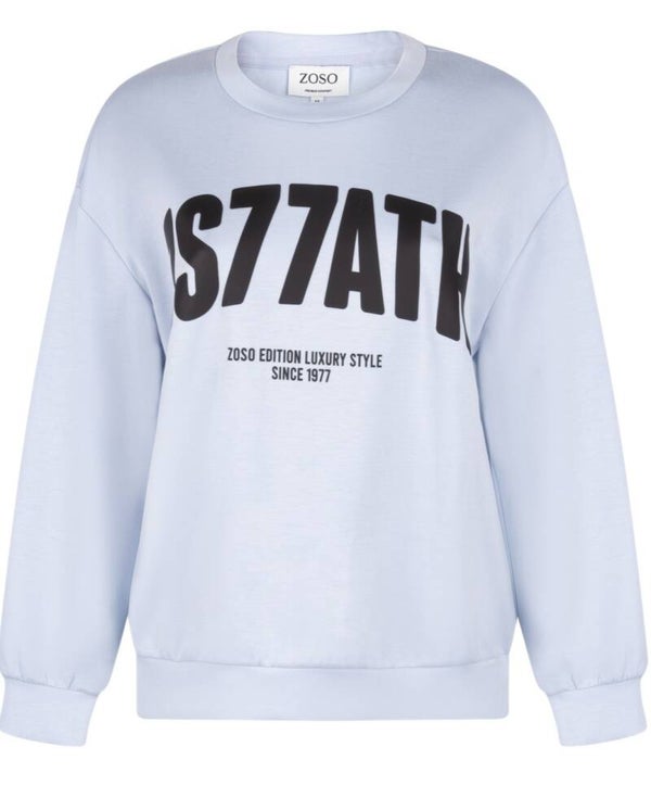 Zoso Sweater Tessa - Light Blue Espresso