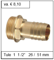 Slangtule 1 1/2'' x 26/51mm