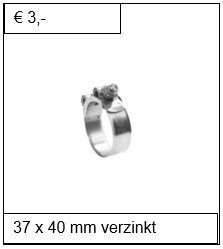 Breedband verzinkt 37 x 40 mm