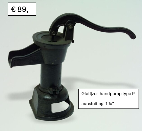 Handzwengelpomp type P