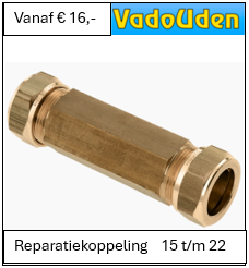 Reparatiekoppeling    15 t/m 22