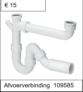 Afvoerverbinding  109585