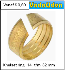 Knelset ring   14   t/m  32 mm
