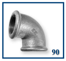 knie 2 x binnendraad NR 90