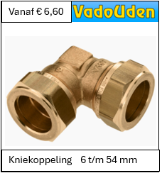 Kniekoppeling    6 t/m 54 mm