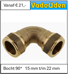 Bocht 90*   15 mm t/m 22 mm