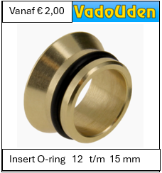 Insert O-ring   12   t/m  15 mm