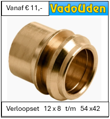 Verloopset   12 x 8   t/m   54 x42
