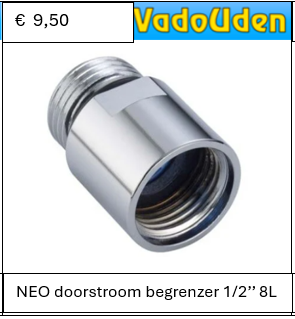 NEO doorstroom begrenzer 1/2'' 8L