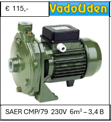 SEAR CCMP/79 230V 6m3 - 3,4 Bar