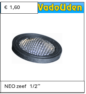 NEO zeef 1/2''