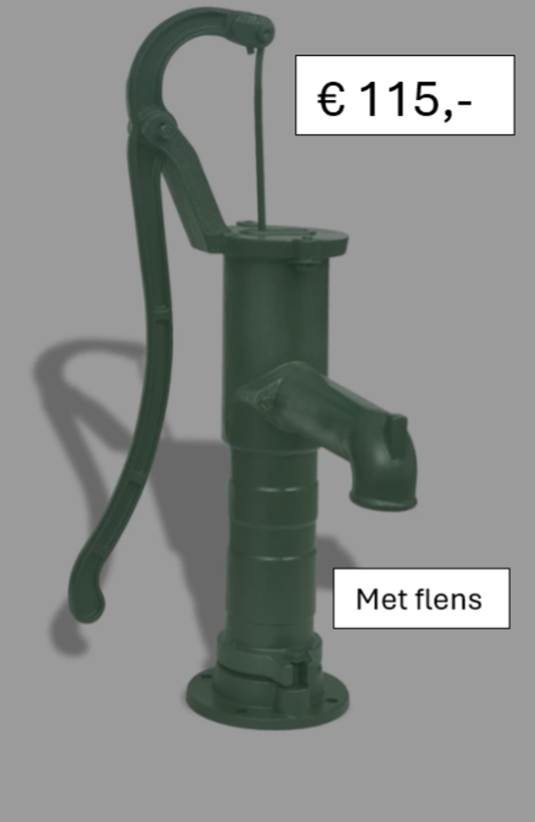 Handzwengelpomp NP75 voetflens