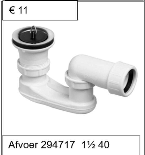 Afvoer 294717  1½ 40