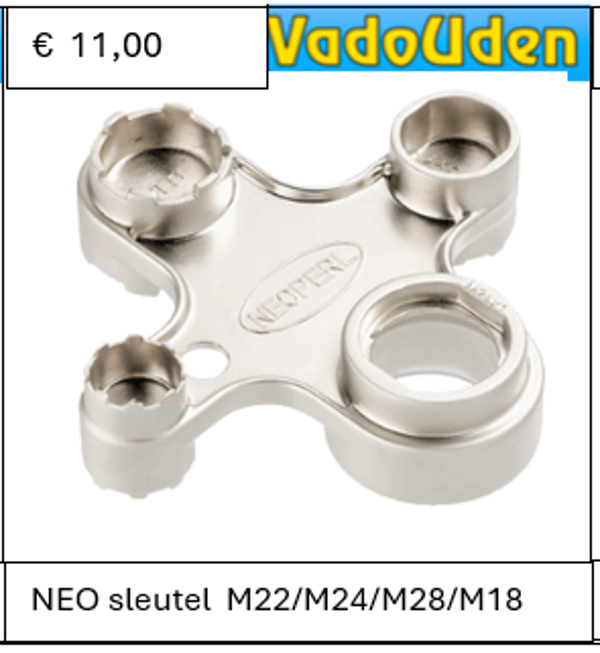 NEO sleutel M22/M24/M28/M18