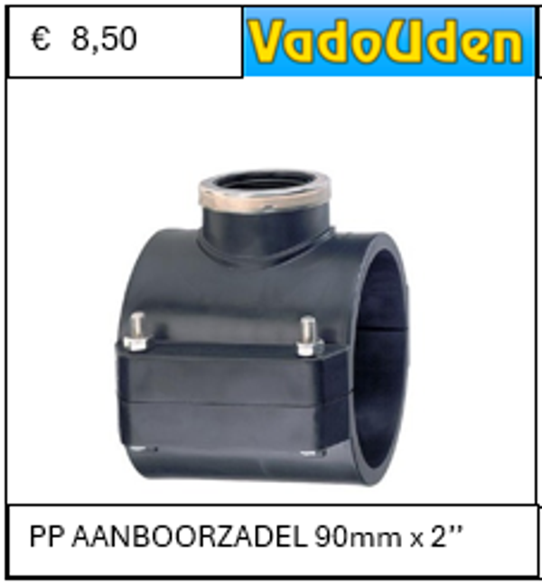 PP AANBOORZADEL 90mm x 2’’