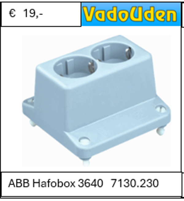 ABB Hafobox 3640   7130.230