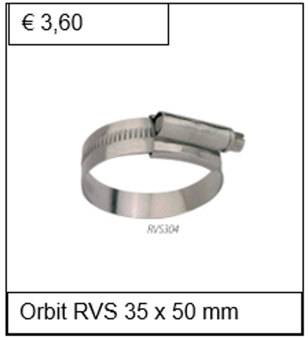Orbit RVS W4 35 x 50 mm
