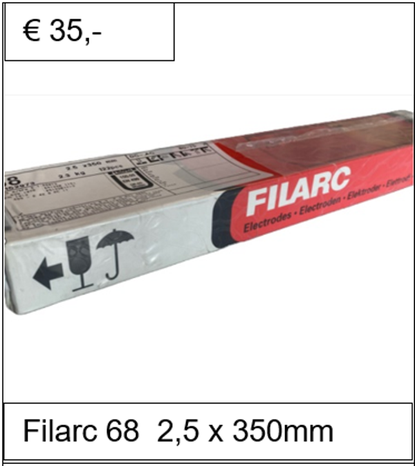 Fliarc 68 2,5 x 350 mm