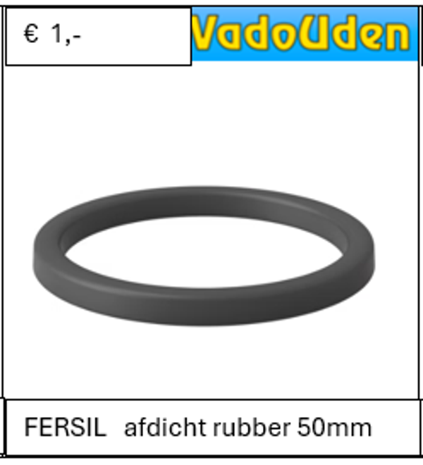 FERSIL   afdicht rubber 50mm