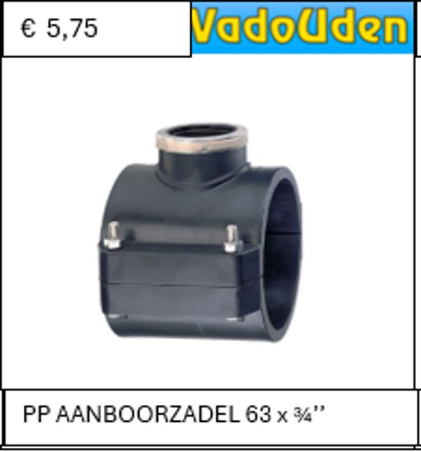 PP AANBOORZADEL 63 x ¾’’