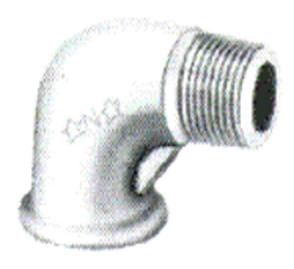 Zwarte knie binnendr. x buitdr. 90°  Nr. 92
