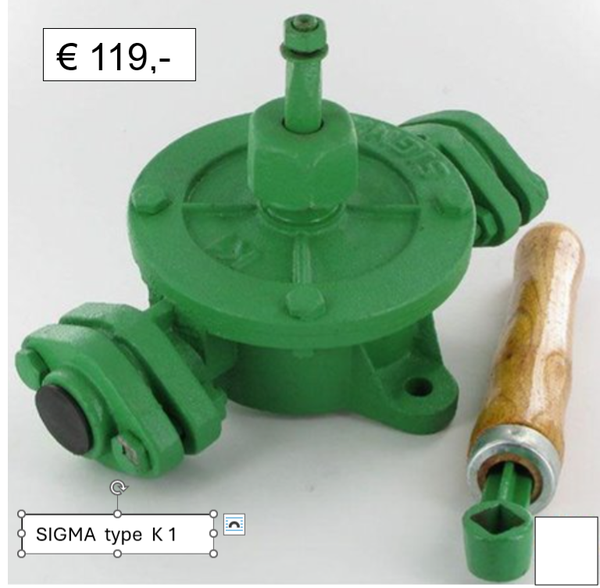 Handvleugelpomp K1 SIGMA
