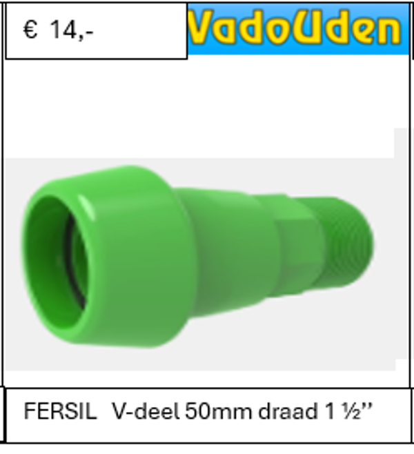 FERSIL   V-deel 50mm draad 1 ½’’