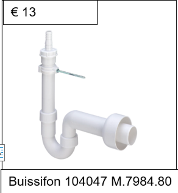 Buissifon 104047 M.7984.80