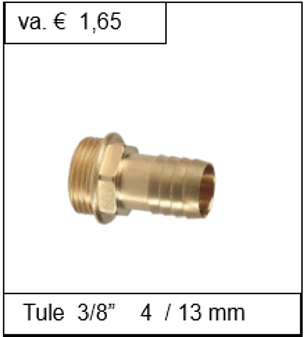 Slangtule 3/8'' x 4/13mm