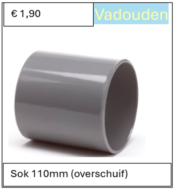 Sok 110mm (overschuif)