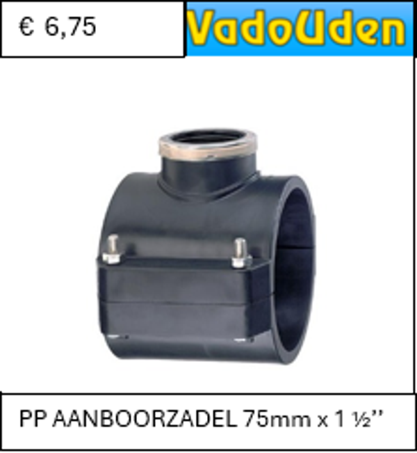 PP AANBOORZADEL 75mm x 1 ½’’