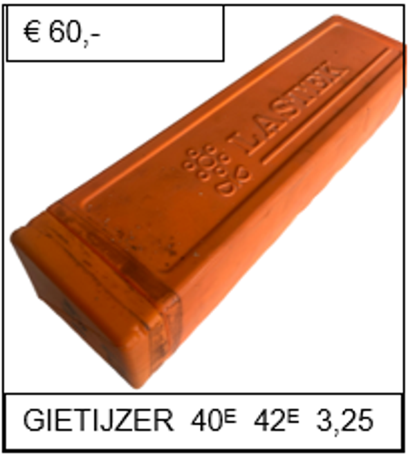 gietijzer 40E 42E 3,25
