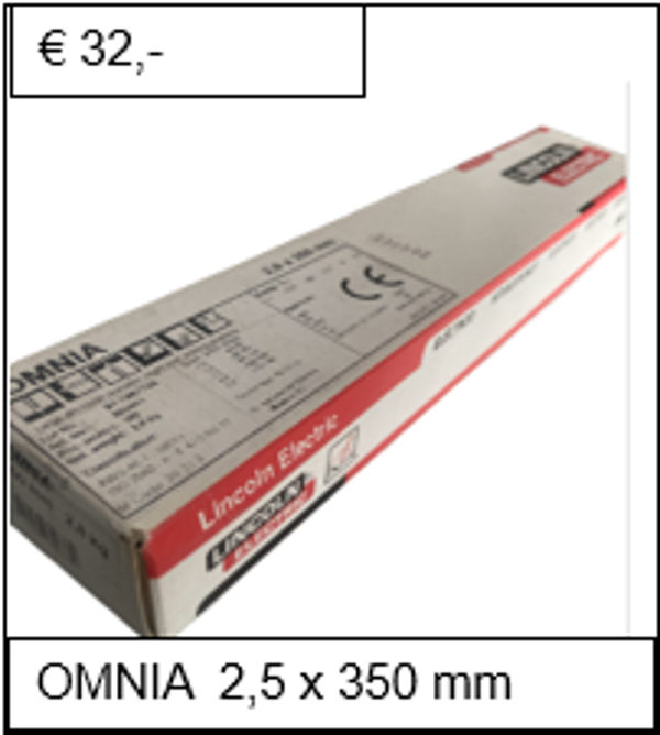 OMNIA 2,5 x 350 mm