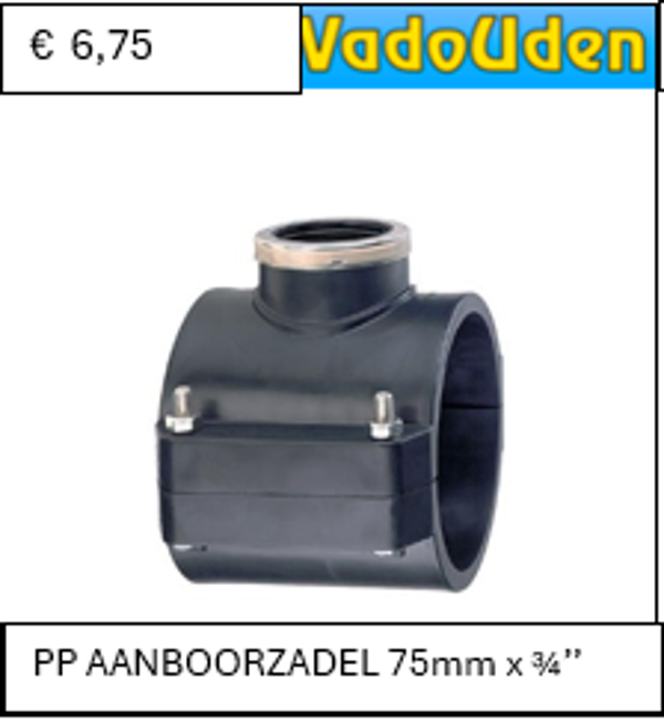 PP AANBOORZADEL 75mm x ¾’’