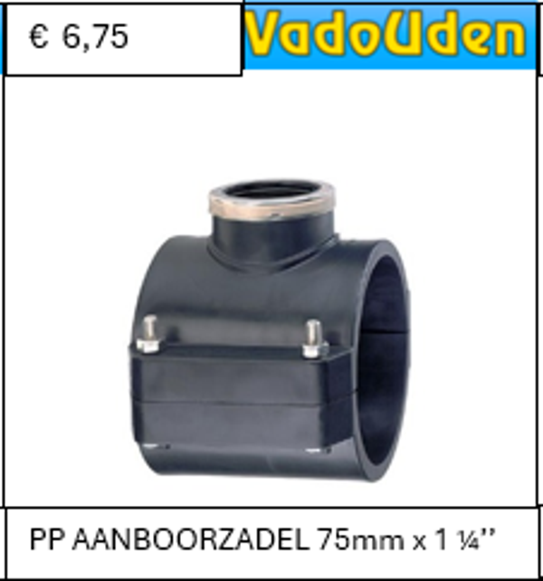 PP AANBOORZADEL 75mm x 1 ¼’’