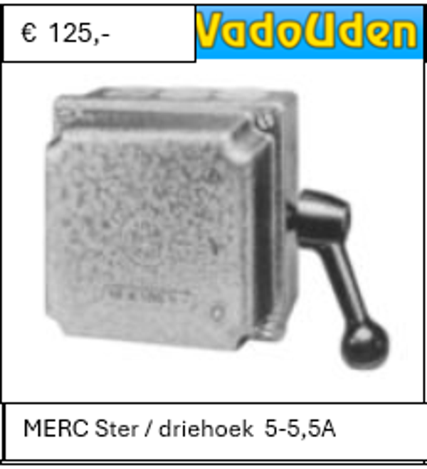 MERC Ster / driehoek  5-5,5A