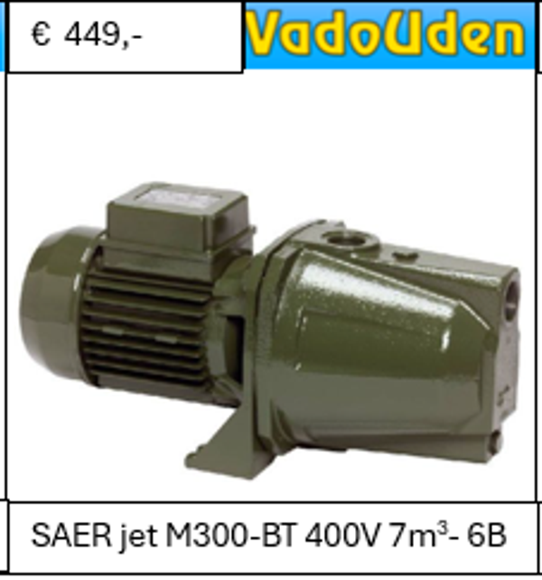 SEAR jet M300-BT 400V 7m3 - 6 Bar
