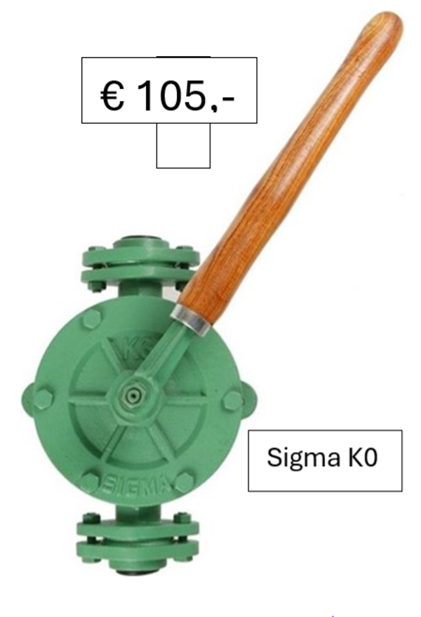 Handvleugelpomp K0 SIGMA