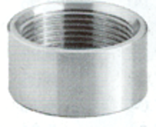 RVS gladde halve sok binnendraad Nr. 270A