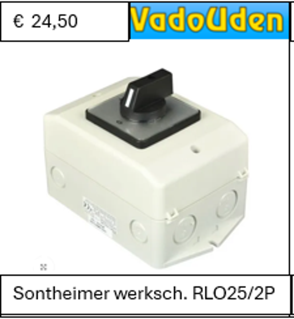 Sontheimer werksch. RLO25/2P