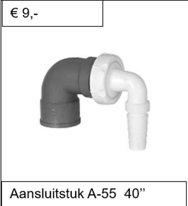 Aansluitstuk A-55  40’’