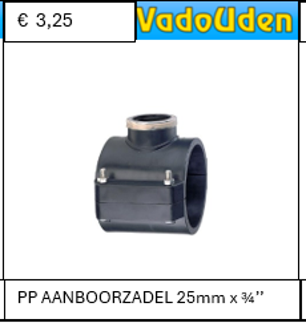 PP AANBOORZADEL 25mm x ¾’’