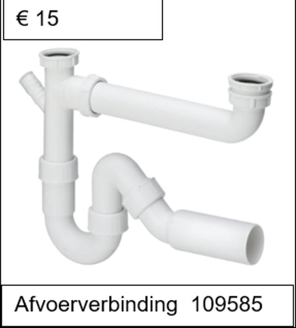 Afvoerverbinding  109585
