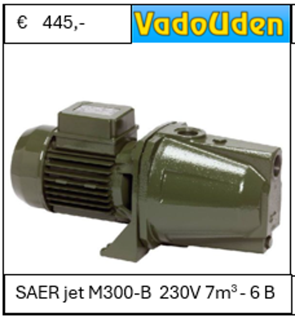 SEAR jet M300-B 230V 7m3 - 6 Bar