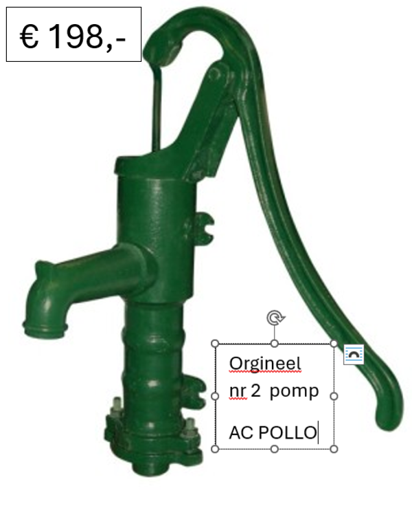 Handzwengelpomp type AC pollo