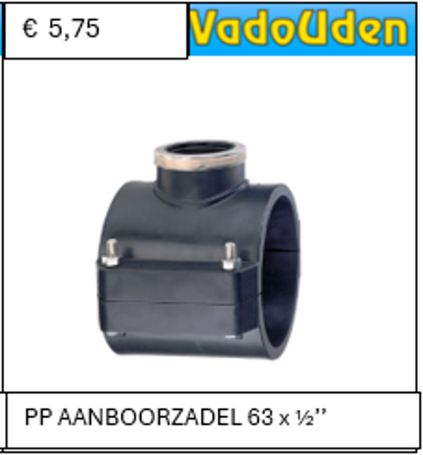 PP AANBOORZADEL 63 x ½’’