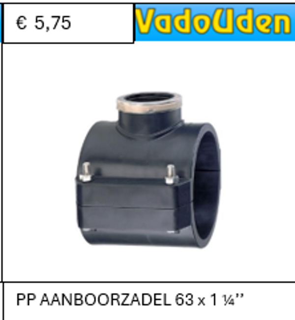 PP AANBOORZADEL 63 x 1 ¼’’
