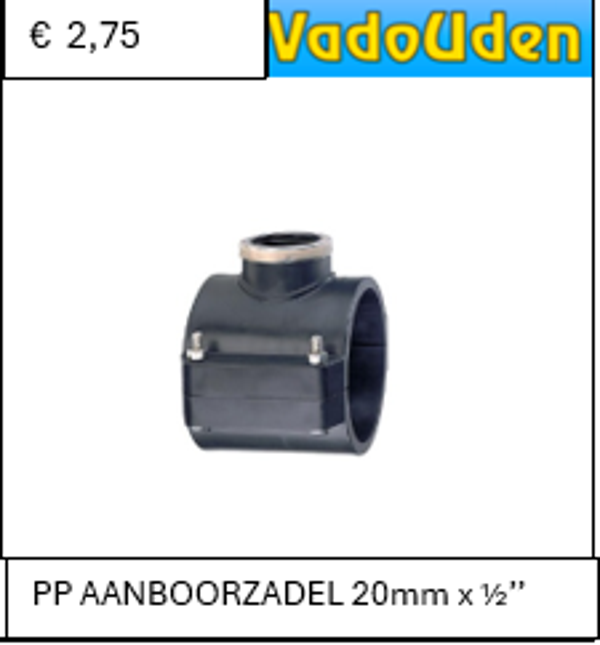 PP AANBOORZADEL 20mm x ½’’