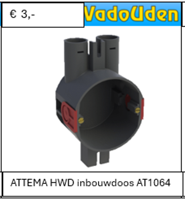 ATTEMA HWD inbouwdoos AT1064